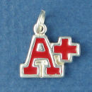 School Sterling Silver Charm Image