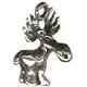 Moose Charm 3D Sterling Silver