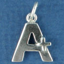 School A+ Child's Sterling Silver Charm Pendant for Bracelet or Necklace