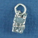 Backpack for School, Camping or Hiking 3D Sterling Silver Charm Pendant