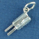 Popsicle 3D Food Sterling Silver Charm Pendant