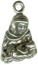 Religious Christian Virgin Mary with Baby Sterling Silver Charm Pendant