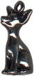 Dog: Chihuahua 3D Sterling Silver Charm Pendant