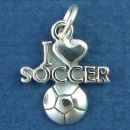 Soccer Charm Sterling Silver Image