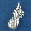 Fruits of the Spirit Pineapple for Gentleness Sterling Silver Charm Pendant