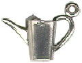 Watering Can Charm 3D Gardening Sterling Silver Pendant