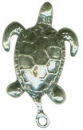 Sea Turtle Charm Sterling Silver Pendant