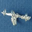 Horse English Bridle Style 3D Sterling Silver Charm Pendant
