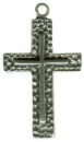 Cross Sterling Silver Charm Pendant