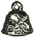 Beehive 3D Sterling Silver Charm Pendant