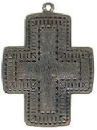 Cross Southwest Sterling Silver Charm Pendant