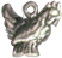 Christmas 12 Days: French Hen Small 3D Sterling Silver Charm Pendant