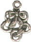 Christmas 12 Days: 5 Rings Small Sterling Silver Charm Pendant