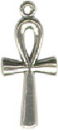 Ankh Medium Key of Life Egyptian Religious Symbol Sterling Silver Charm Pendant
