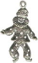 Clown Mvbl. Sterling Silver Charm