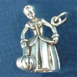 Fairy Godmother Charm Sterling Silver