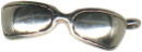Beach Sunglasses Sterling Silver Charm for Bracelet or Necklace Pendant