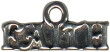 Religious Christian Faith Word Sterling Silver Charm Pendant