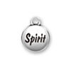Spirit Round Message Charm
