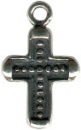 Cross Sterling Silver Charm