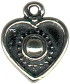 Heart Sterling Silver Charm