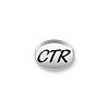 Inspiration Message Word Beads: CTR "Choose the Right" Mini Sterling Silver Charm