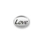 Inspiration Message Word Beads: Love Mini Sterling Silver Charm