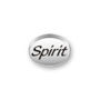 Inspiration Message Word Beads: Spirit Mini Sterling Silver Charm
