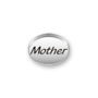 Inspiration Message Word Beads: Mother Mini Sterling Silver Charm