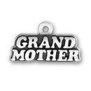 Family Grand Mother Charm Sterling Silver