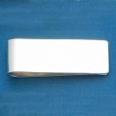 Money Clip 20mm by 55mm Sterling Silver Engravable Gift