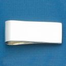Money Clip 24mm by 55mm Sterling Silver Engravable Gift