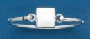 Square Engrave able Disk Bracelet Woman 7"