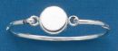 Round Engrave able Disk Bracelet 7"