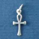 Ankh Key of Life Egyptian Religious Symbol Sterling Silver Charm Pendant