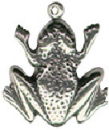 Frog Large Sterling Silver Charm pendant