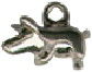 Pig Charm Small 3D Sterling Silver Pendant