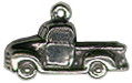 Truck 50 Style 3D Sterling Silver Charm Pendant