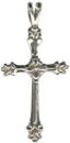 Cross Sterling Silver Charm Pendant