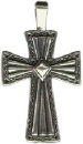 Cross Southwest Sterling Silver Charm Pendant