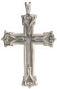 Cross Large Sterling Silver Charm Pendant