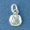 Halloween Jack-O-Lantern Sterling Silver Charm Pendant