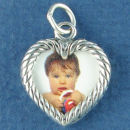 Photo Charm Sterling Silver Image