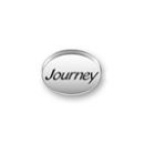 Inspiration Message Word Beads: Journey Sterling Silver Charm