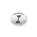 Inspiration Message Word Beads: Letter I Sterling Silver Charm