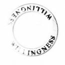 Affirmation Message Willingness Word Phrase Sterling Silver Band Charms