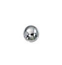 3mm Smooth Round Seamless Sterling Silver Bead with .9mm Hole Sold in Packages of 100 Pieces