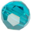 Round Wholesale Swarovski Crystal Beads Indicolite Crystal 16 Bead Strand 8mm Crystal