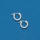 Hoop 13-mm Sterling Silver Earring Pair Wholesale