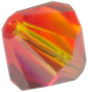 Bicone Wholesale Swarovski Crystal Beads Fire Opal Crystal 16 Bead Strand 8mm Crystal